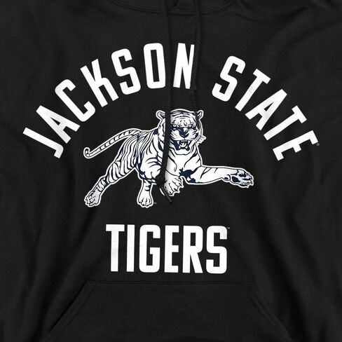Jackson State University Official One Color Jsu Tigers Logo Unisex Adult Pull-Over Hoodie in Saudi Arabia