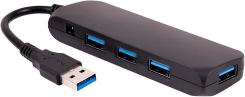 موزع شحن اتيفا 4 منافذ USB 3.0، أسود، 41513 in Kuwait