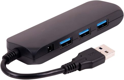 موزع شحن اتيفا 4 منافذ USB 3.0، أسود، 41513 in Kuwait