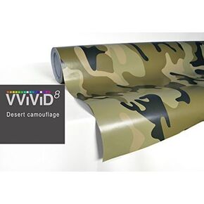 VViViD Camouflage Vinyl Wrap Roll (7ft x 5ft, Desert)