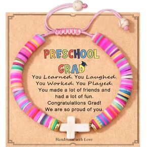 Shonyin 2024 Preschool Kindergarten Graduation Bracelet Gifts for Girls