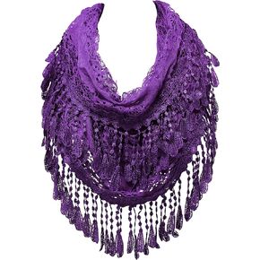 Lace Infinity with Fringe