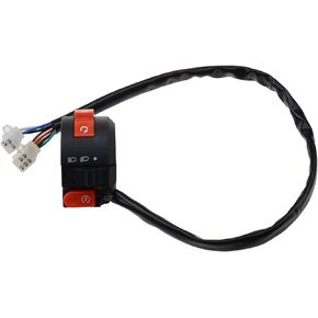 GOOFIT Three-Function 7/8" Handlebar Switch Assembly Replacement for 50cc 70cc 90cc 110cc 125cc 150cc ATVs Quad Wheelers Motorcycles Bike Scooter ATV Snowmobiles