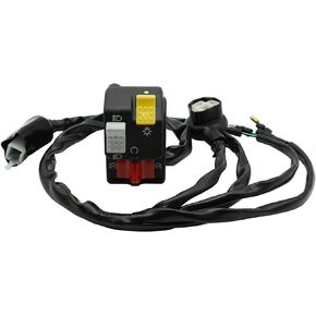 M MATI Handlebar Control Switch Kill Stop Headlight Button for Honda FourTrax 250 TRX250X 2x4 1987-1992 35200-HC0-010