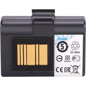 3400mAh ZQ520 ZQ620 Replacement Batteries for Zebra Printer ZQ520 ZQ521 QLN320 QLN220 QLn220HC ZR628 ZR638 ZR658 ZR668 ZQ610 ZQ620 ZQ500 ZQ510 QLn320HC 25.16Wh