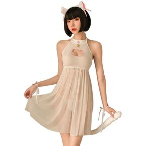 SINROYEE Japanese Anime Cosplay Cat Sexy lolita Lingerie Underwear Sleepwear Sexy Cute