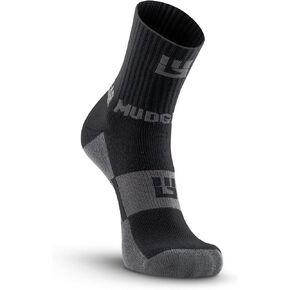 Crew Length Trail Running Socks - Mid-Calf Socks - Men and Women - Running, Hiking, Cycling, and More, 1-Pair