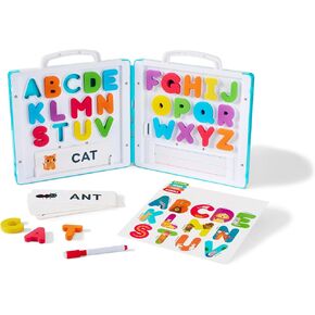 Chuckle & Roar - All About A-B-C's Travel Case - On The Go Learning - Great for Preschoolers - Ages 3 and Up