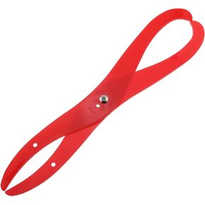 E-outstanding Bent Leg Caliper 6Inch Red Plastic Ceramic Measuring Clay Sculpture Pottery Tools