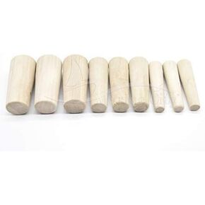 MARINE CITY Boat Emergency Soft Conical Thru-Hull Wood Plugs Kit - Durable, Easy-to-Use Drain Stoppers 3 Different Sizes for Boats, Yachts, Marines, and Ships (Pack of 9)