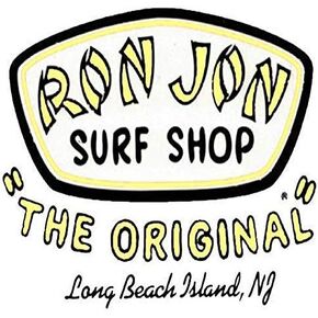 Ron Jon The Original Yellow - Decal Sticker - Sticker Graphic - Sticks to Any Flat Surface