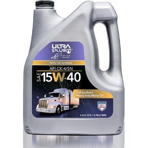 Ultra1Plus™ SAE 15W-40 Full Synthetic Heavy-Duty Motor Oil, API CK-4/SN - Diesel Engine Oil