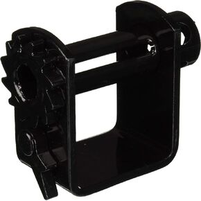 Buyers Products 1903005LH Weld-On Trailer Winch, Left Handed, WLL 5,500, Steel w/Black Powdercoat, Fully Slotted Mandrel, for Use w/ 4 Inch Straps, Trailer Cargo Control Accessories