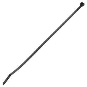 Panduit PLT4S-M0 Cable Tie, Standard, Weather Resistant Nylon 6.6, 14.5-Inch Length, Black (1,000-Pack)