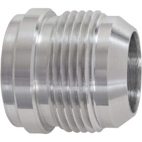 ICT Billet Aluminum -16AN Weld On Bung Male Hose End Nipple Weldable 16 AN Flare Thread Connector Fluid Designed & Manufactured in the USA Bare AN970-16A