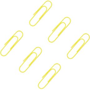 50 Pack 4 Inches 100mm Jumbo Paper Clips Extra Large - Vinly Coated Office Supply Paper Clip - Cute Long Paper Needle - Heavy Duty Bookmark(Blue)