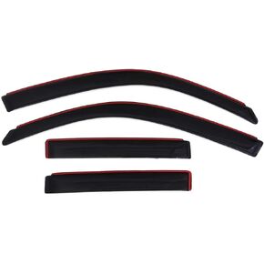 Auto Ventshade [AVS] Outside Mount Ventvisor / Rain Guards | Fits 2003 - 2009 Toyota 4Runner- Smoke, 4 pcs. | 94924