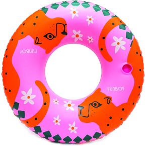 FUNBOY Giant Inflatable Seashells Tube Float, Luxury Raft for Summer Pool Parties and Entertainment