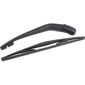 X AUTOHAUX Rear Windshield Wiper Blade Arm Set for Honda Fit Jazz 09-14
