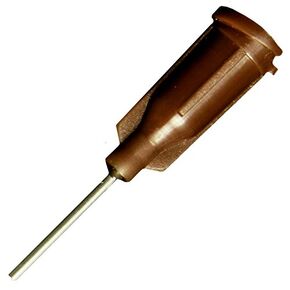 Blunt Tip Dispensing Fill Needle 19ga x 1/2" Brown 50 pcs