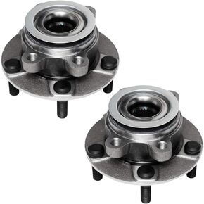 513298 x2 Front Wheel Bearing and Hub Assembly Compatible with 2008-2013 Ni-ssan Rogue, 2014-2015 Rogue Select /2008-2012 Sentra (for 2.5L 4 Cylinder) [5 Lugs w/ABS]
