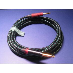 Evidence Audio Geistnote's Lyric Hg Instrument Cable with Neutrik Silent Plug and Gold Connectors 10 Ft (3 M) ~ Straight to Straight