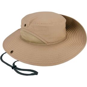 Ergodyne Chill Its 8936 Lightweight Ranger Hat with Breathable Mesh Paneling, UPF 50+ Sun Protection Olive Large/ Extra Large