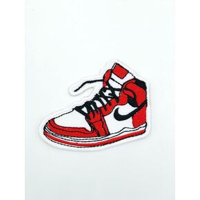Sneaker Basketball Shoe Embroidered Patch Iron on