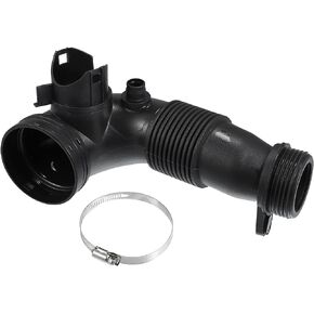 X AUTOHAUX 1 Set Car Air Intake Hose Tube 13717605638 Air Intake Inlet Tube Hose Fit for BMW 320i 328i 428i 528i X1 X3 X4 2012-2018