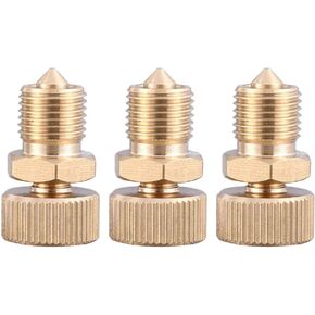 iplusmile 3pcs Pressure Relief Valve Temperature Pressure Relief Valve Coolant Air Bleeder Valve Screw High Pressure Pump Accessory