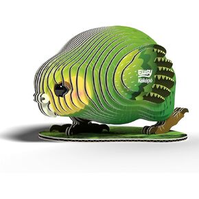 Eugy Kakapo 3D Puzzle - 27 Piece Eco-Friendly Educational Toy Puzzle for Boys, Girls & Kids Ages 6+