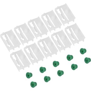 CULMKARI 20PCS Side Sill Skirt Trim Moulding Clips Grommet Fits for BMW E36 E46 E90 E91 3 USQQ 51711932996 51718184574