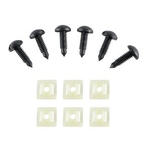 Interior Rear Hatch Trim Panel Screw and Nut Set Compatible with 1982-1992 Pontiac Firebird, Chevy Camaro 2-Door ; Replacement for 20432852