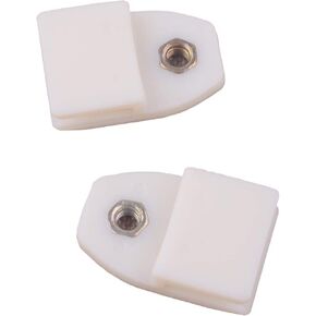 HERIS 2pcs Window Door Glass Channel Clips Sash Pivot Fits for Honda 1988-2015 Honda Accord Civic CRV Fit Pilot Odyssey Insight Element CRX CRESSTOUR