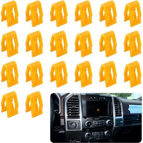 20PCS Car Clips for Center Console DVD Radio Dash Panel Replaces OEM#W714972-S300,Durable Panel Switch Bezel Retainer Clips Car Accessories Compatible with Ford Dodge Jeep Lincoln
