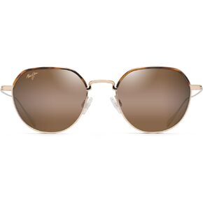 نظارات شمسية مستديرة من Maui Jim Island Eyes مع عدسات Polarizedplus2 حاصلة على براءة اختراع