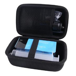WERJIA Portable Case Compatible with Sawyer Products SP128/SP129/SP105 Mini Water Filtration System (Black)