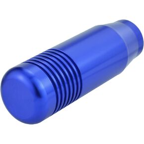 Abfer Gear Lever Knob Car Short Shifter Handle Metal Shift Stick Knob Replace Fit Most Automatic Manual Transmission Vehicle, Blue