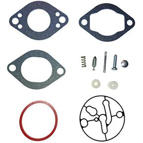 Carburetor Carb Repair Overhaul Gasket Kit Compatible with Briggs and Stratton 696146 and 696147 Compatible with: 20A400, 2014, 2024, 2034, 2044, 2054, 206400, 20D400, 20F400 and 210400