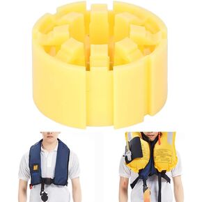 1 x Life Jacket Accessory Portable Quality Plastic Inflatable Life Jacket Vest Usage Pills Accessory Simple