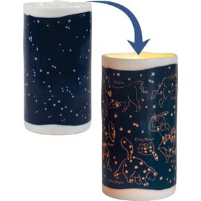 Star Constellations Heat Changing Tealight Holder - Magically Changes When The Candle is Lit