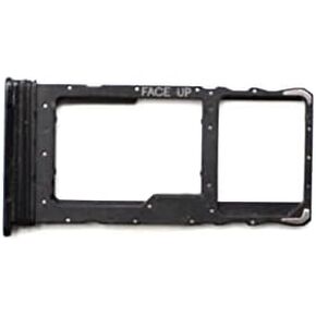 2X Sim Card Holder Slot SimCard Tray Replacement Compatible with Motorola Moto G Stylus 5G 2021 XT2131 (Cosmic Emerald)