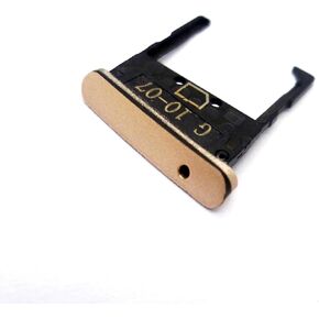 Single Sim Card Tray Slot Holder Replacement Compatible with Motorola Razr 5G 2020 (Gold)
