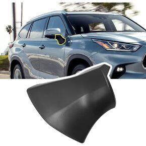 Jaronx Compatible with Toyota Highlander Side Mirror Triangle Base Cover 2020-2023, for Highlander Rearview Triangle Base Cover Trim, Rear View Mirror Base Cover for Toyota Highlander(Left Side)