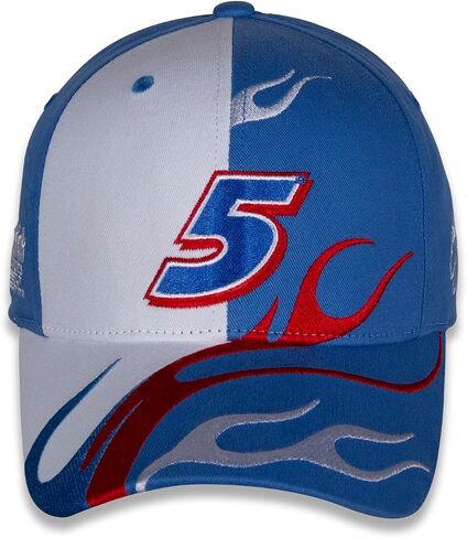 كايل لارسون #5 ناسكار 2024 قبعة سباق قابلة للتعديل باللونين الأزرق والأبيض in Saudi Arabia