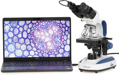AmScope - 12MP USB 2.0 Color CMOS Digital Eyepiece Microscope Camera - MD1200A in Saudi Arabia