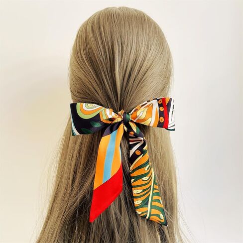 8 Pack Purse Scarf for Bags Silk Head Scarf for Hair Handbag Women Scarfs Band Hair Neck Scarves Fashion Gifts,18-2 in Kuwait