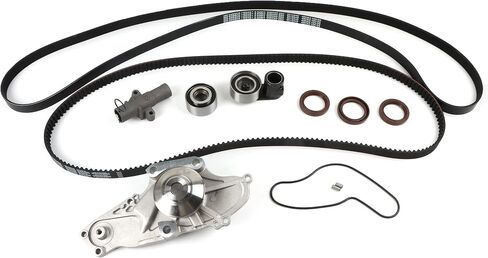 Timing Belt Kit with Water Pump Fits for Honda 2003-2018 Odyssey Accord Crosstour Pilot Ridgeline, for Acura MDX/RDX/RL/TL/TSX/ZDX Saturn Vue 3.0L 3.5L 3.7L in Saudi Arabia