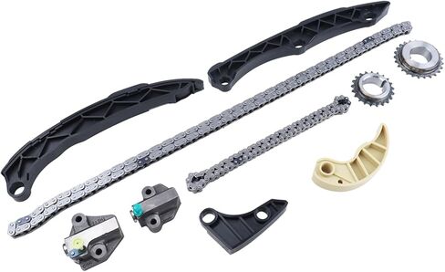 طقم سلسلة توقيت المحرك ترس مضخة الزيت متوافق مع 2011-2018 كيا أوبتيما سبورتاج 24321-2G111 in Kuwait