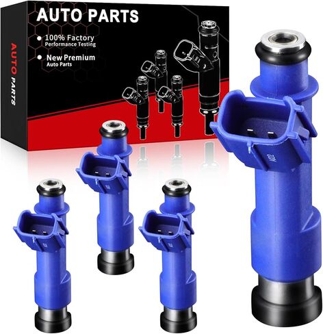 Fuel Injectors Fits for:-Toyota 2005-2008 Corolla 1.8L, 2006-2018 Yaris 1.5L for:-Pontiac 2005-2008 Vibe 1.8L 4PCS OE#23250-0D050 FJ847 in Saudi Arabia